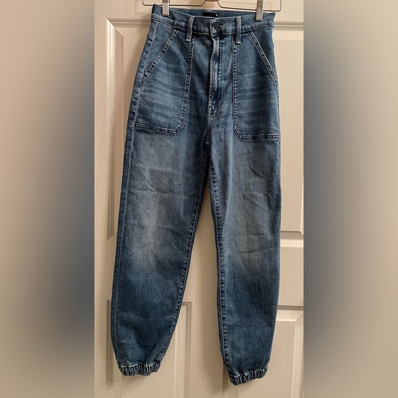 Mother “The Wrapper Patch Springy Jeans” - Picture 3 of 7